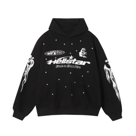 Hellstar “Brainwashed” Hoodie – Black