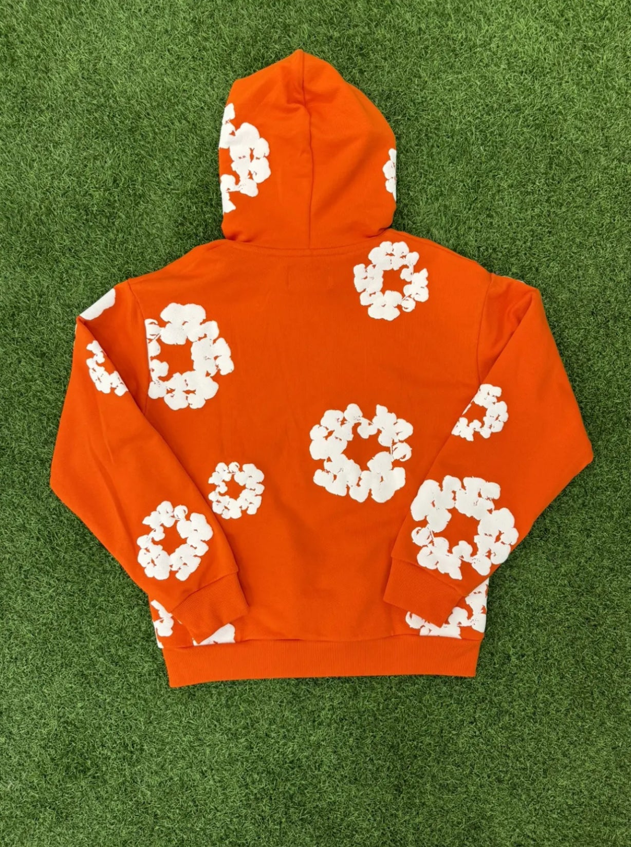 Denim Tears The Cotton Wreath Hoodie — Orange