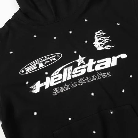 Hellstar “Brainwashed” Hoodie – Black