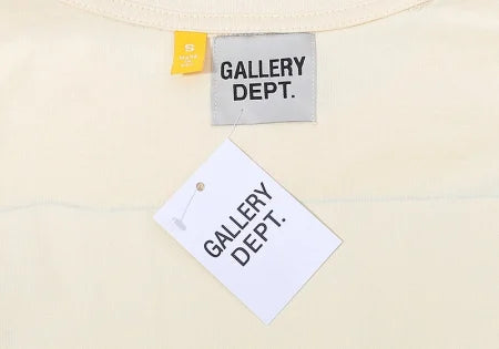 Gallery Dept. 7613 Beverly Blvd Car Graphic T-Shirt — Black / Beige