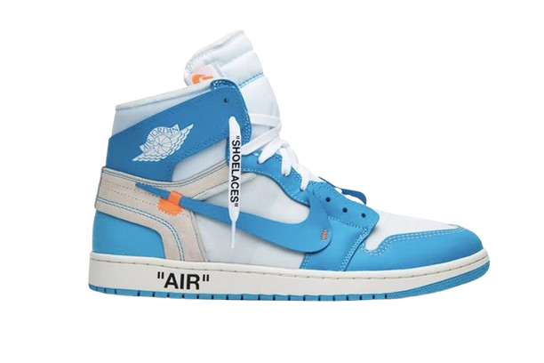 AIR JORDAN 1 OFF-WHITE BLUE “UNC” UNIVERSITY BLUE