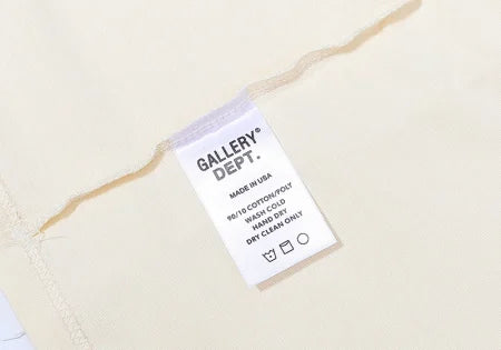 Gallery Dept. 7613 Beverly Blvd Car Graphic T-Shirt — Black / Beige